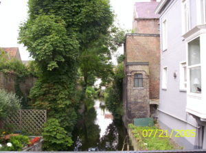 A canal in Bruges